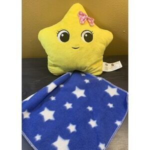 LITTLE TIKES Baby Bum Twinkle Star Plush Musical Soft Toy Lovey Blanket Works